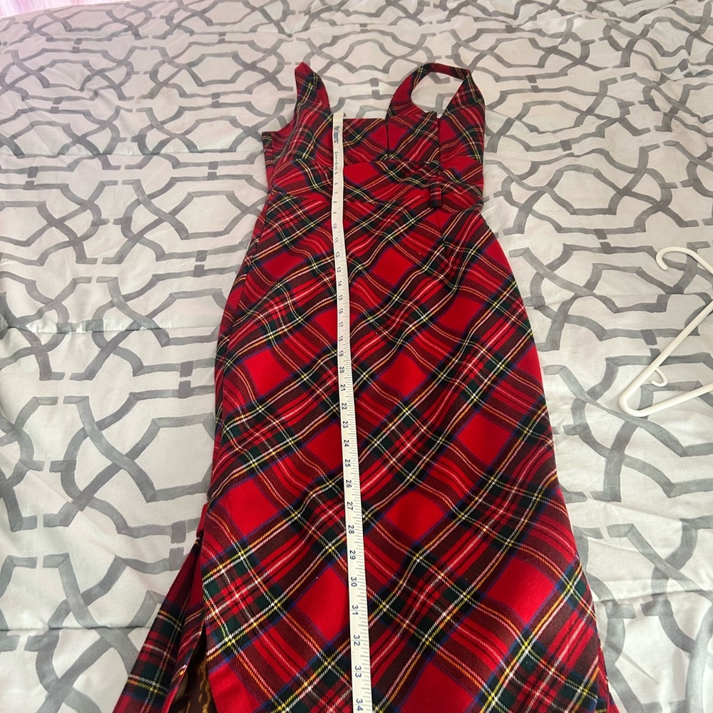 L.A.M.B. Red Plaid Dress - Picture 15 of 15